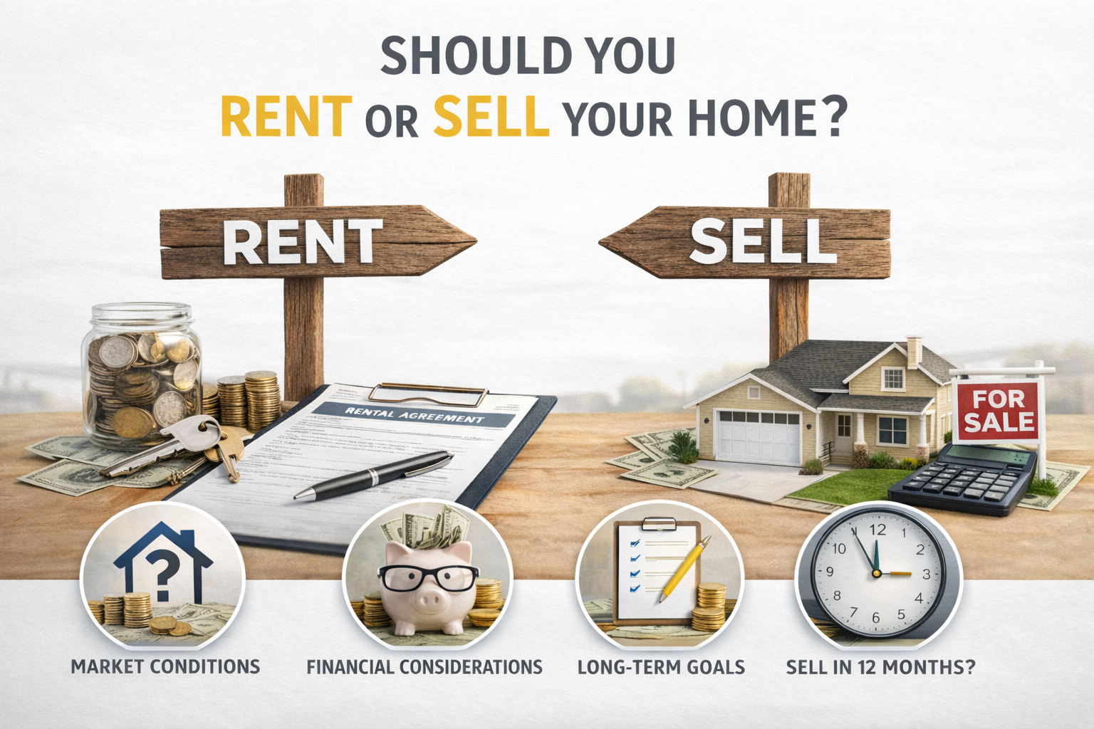 Should I Sell or Rent Out My House?